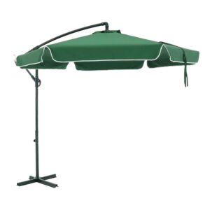 Ombrelone Suspenso Canadá com 2,50 de diâmetro, cor verde